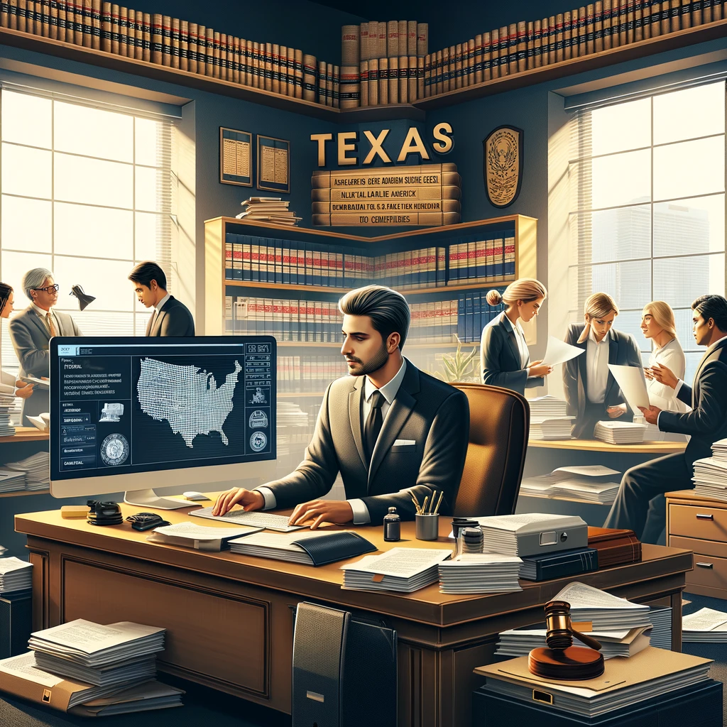 embarking on the texas probate process is akin to setting off on a journey through a legal labyrinth, dall·e