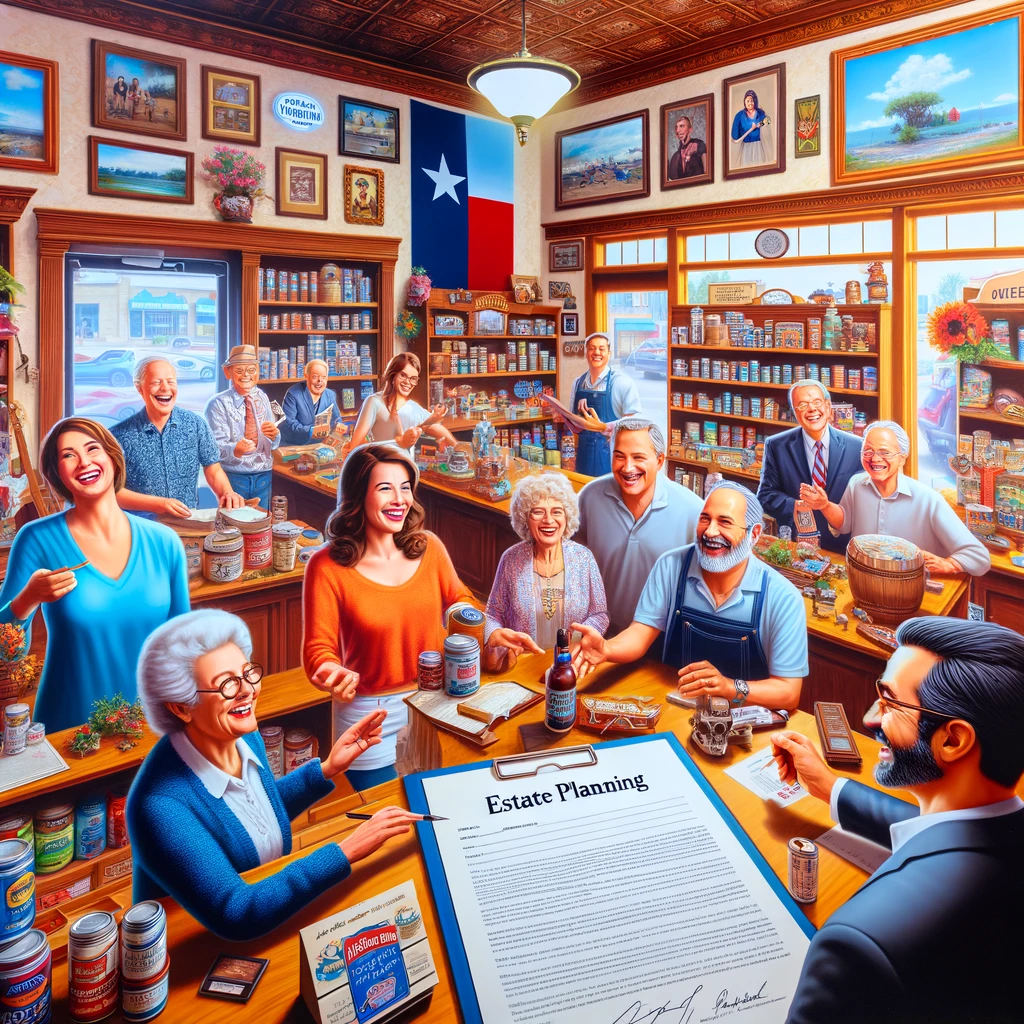 Texas Trust Administration logo for estate planning, focusing on wills and asset protection for Texas small business owners.