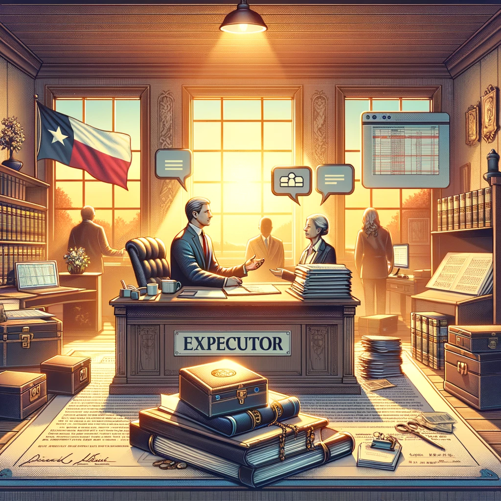 the executor’s role in resolving estate disputes in texas is a pivotal responsibility, fraught with legal complexities and emotional challenges, dall·e