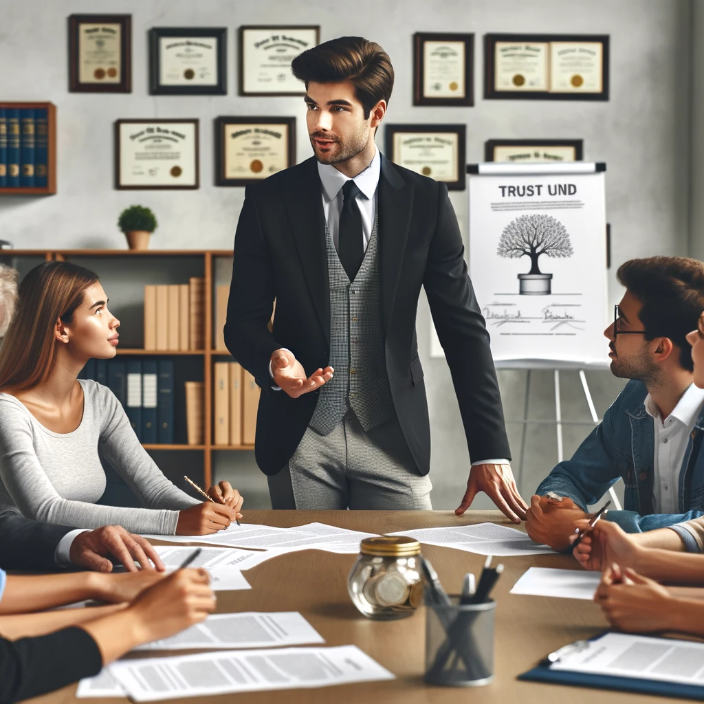 navigating legal complexities with a trust fund attorney is vital in the realm of estate planning within texas, dall·e