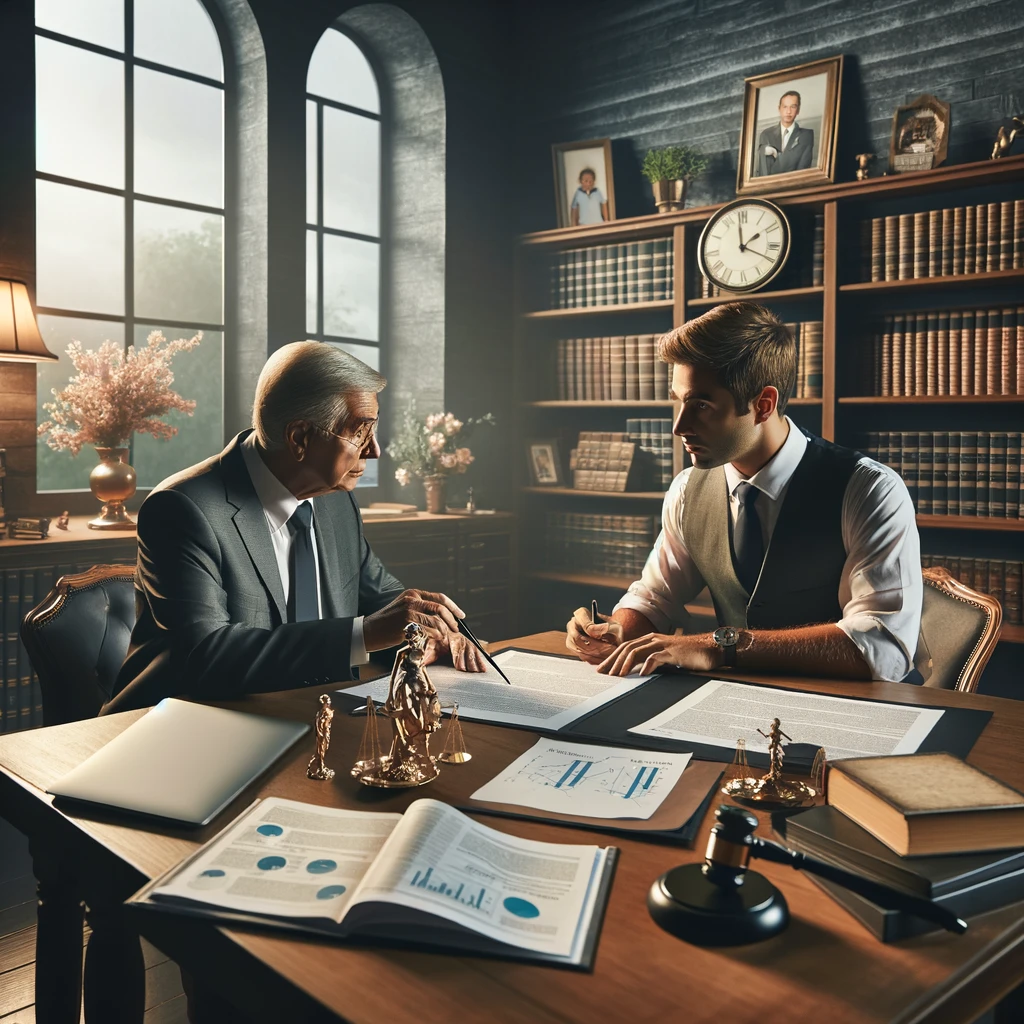 family estate lawyers play a crucial role in securing a family’s future, dall·e