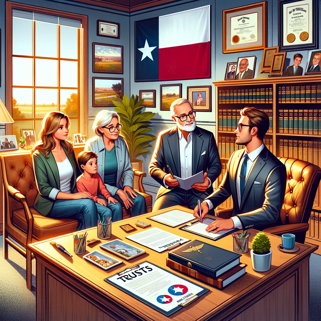 in the heart of texas, securing your legacy and ensuring your loved ones are taken care of is paramount, dall·e