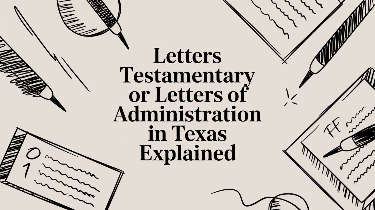 Letters Testamentary or Letters of Administration in Texas Explained