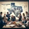DALL·E 2024-04-01 15.58.53 – Create an image depicting a group of people gathered around a large map of Texas, engaging in a lively discussion. They are surrounded by legal docume DALL·E 2024-04-01 15.58.53 - Create an image depicting a group of people gathered around a large map of Texas, engaging in a lively discussion. They are surrounded by legal docume